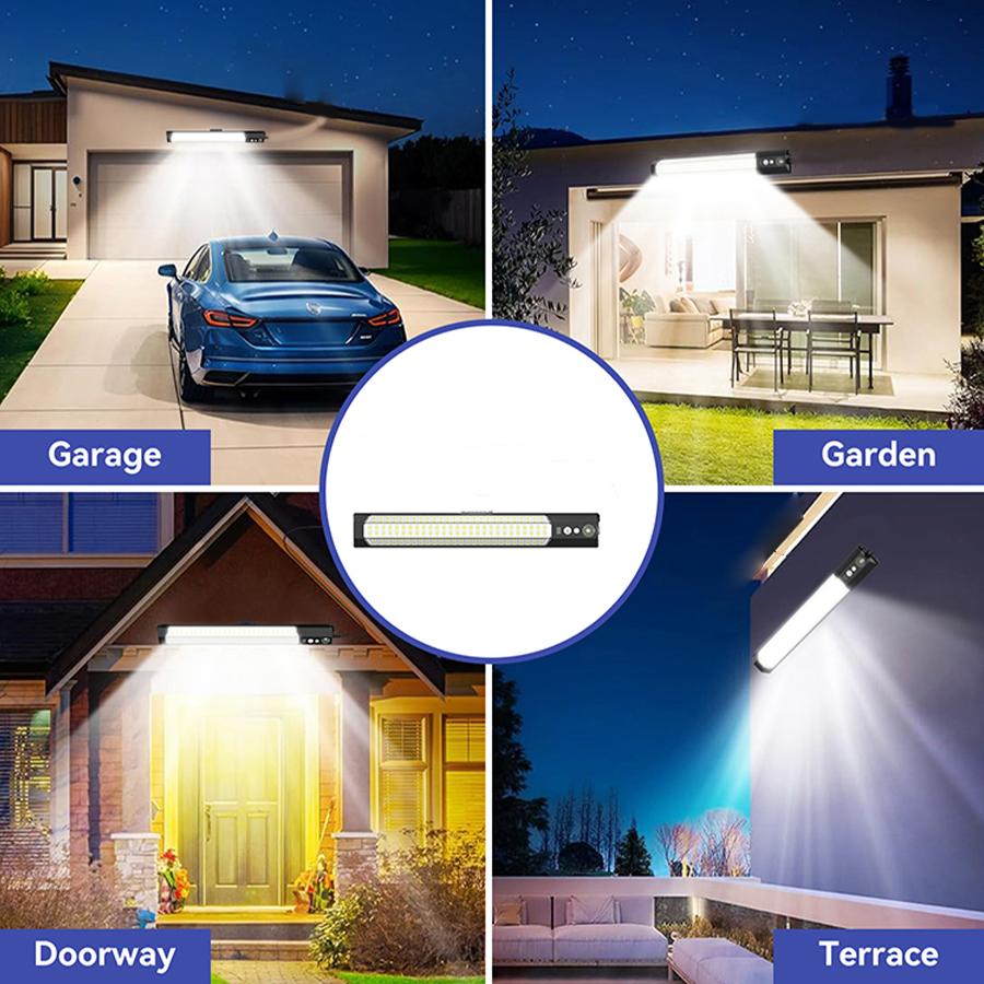 LED Work Lights Motion Sensor Floodlight Rechargeable Lamp with Hook Cordless Mechanic Light for Car Repairing Inspection Garage