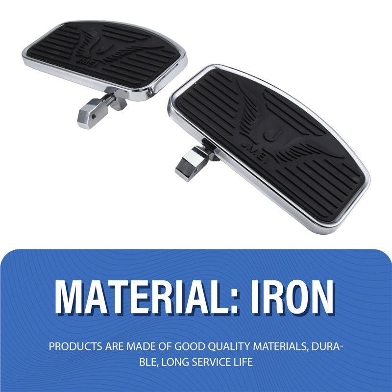 Front Adjustable Rear Passenger Footrest For Honda VTX 1300/1800 Black Rider Driver Foot Rest Pegs Motorcycle Parts