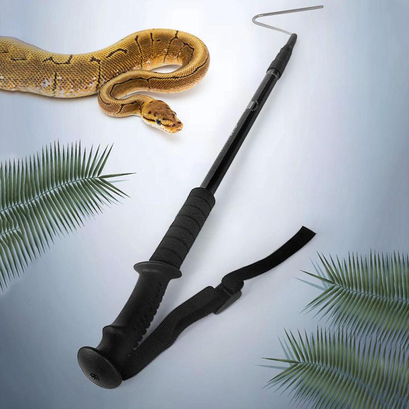 Retractable Snake Hook 70-140 Cm Lengthened Reinforced Anti-bite Reptile Hook Catcher Stick With