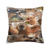 Home Decor Capyeras capybara funny meme Pillowcase Merch  Pillow Covers Square Multiple Sizes