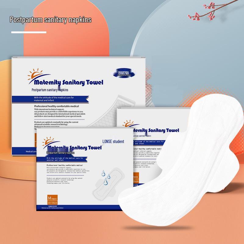 Extra Thick Maternity Pads - Postpartum Labor Bag (S, M, L Sizes)