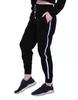 Moomaya Solid Striped Colorblock Sweatpants With Pocket Jogger Pants For