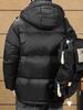 Men's 90% Grey Duck Down Hooded Puffer Jacket - New Winter/Autumn Style