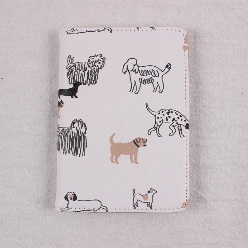 Stylish PU Leather Passport and Card Holder - Compact Travel Document Bag