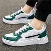 Fashion Fashion Leather Men Casual Shoes Lightweight Running Shoes Platform White Sneakers Outdoor Breathable Sport Shoes Shoes