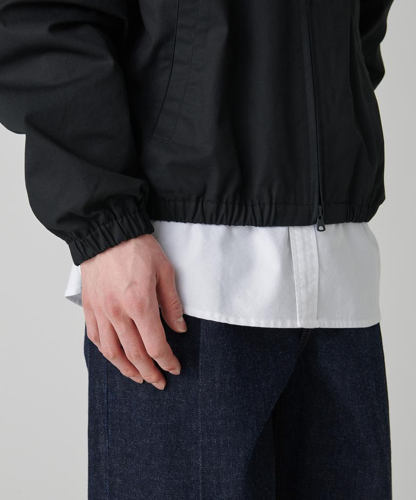Musinsa Standard Cotton Minimal Blouson Jacket [Black]