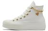Chuck Taylor All Star Platform Goldkette Secondhand Gelb Damen A04453C