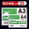 Wall-Mounted Transparent Protective Cover for Original and Duplicate Business and Food Hygiene Licenses
