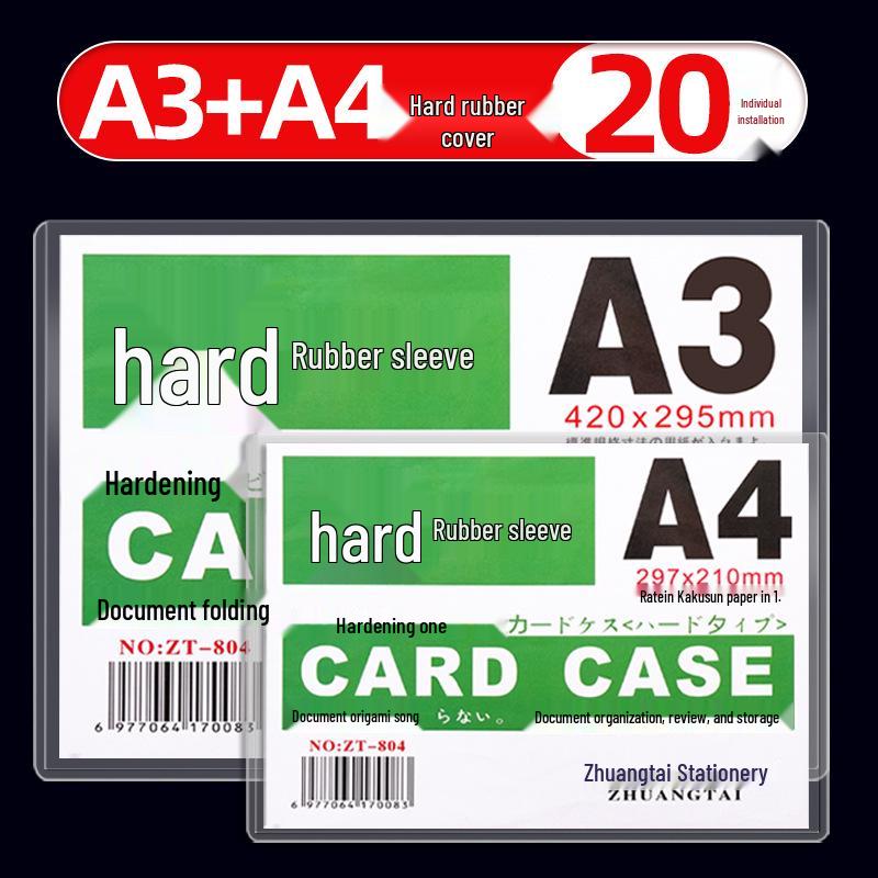 Wall-Mounted Transparent Protective Cover for Original and Duplicate Business and Food Hygiene Licenses