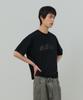 Desiledeu Front Graphic Crop Short Sleeve T-Shirt-Fbsk5805D03