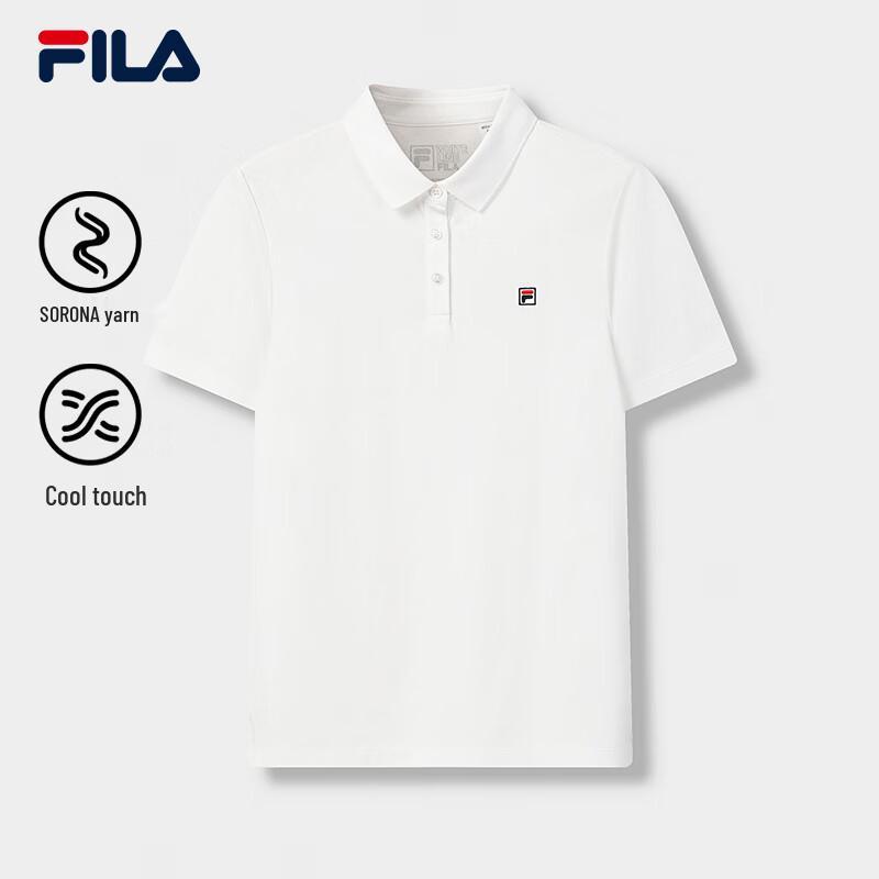 FILA Women's Short Sleeve Cooling Polo Shirt