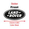 86mm 104mm Car Front Grille Logo For Land Rover Discovery Range Rover Evpque Defender 4 Velar Freelander Trunk Badge Accessories pzcr2