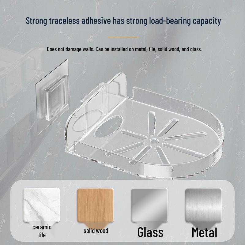 Punch-Free Universal Wall-Mounted Camera Bracket for Home Monitoring