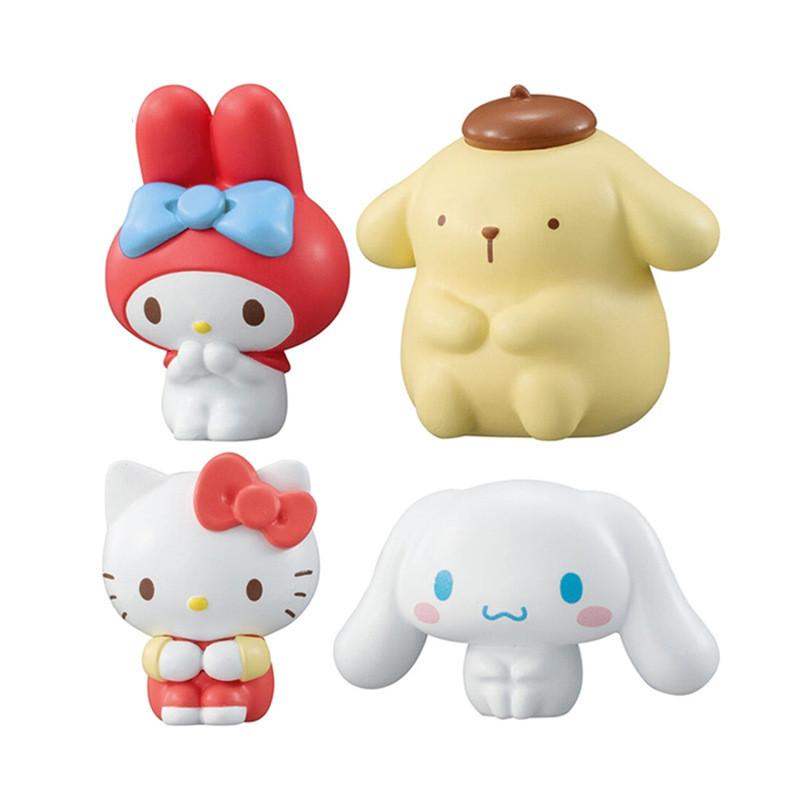 Adorable My Melody Figurine Pvc Anime Collectible Cute Car Dashboard Decor