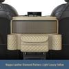 Car Seat Back Organizer & Trunk Storage Bag with Tissue Holder