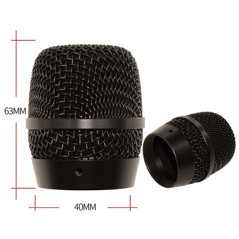 Replacement Steel Mesh Microphone Grill Head Microphone Grille Replacement Head