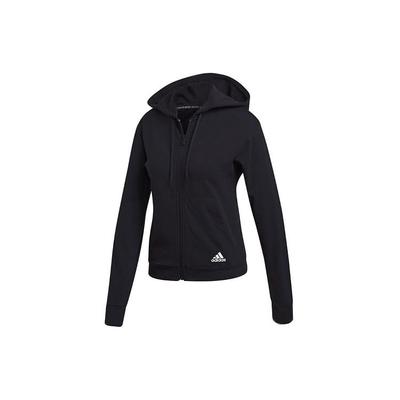Veste de sport décontractée à capuche Veste pour femme Noir FL4094