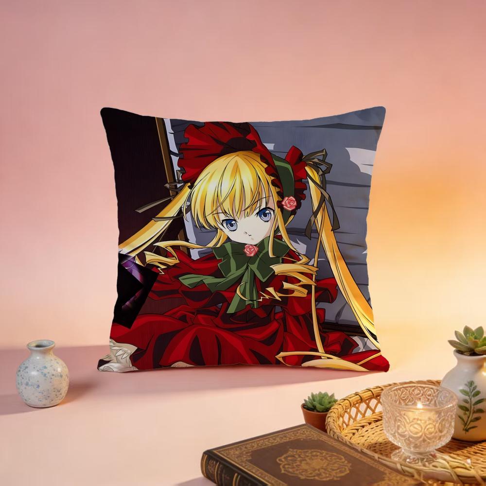 Hot RRozen Maidenful Cushion Cover Premium SkinFriendly Pillow Case MultiPurpose for Home Office Travel