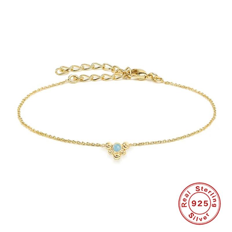 

Браслет из стерлингового серебра 925 пробы с инкрустацией бриллиантами, дизайнерский, цветной, сокровищница, женский, нишевый, японский и корейский стиль, изысканный браслет с темпераментом 925 Silver