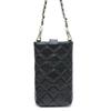 Mobile Phone Bag Women's Leather Embroidered Oblique Span Bag New Mini Sheepskin Chain Small Bag Fashionable Mobile Phone Bag Tide