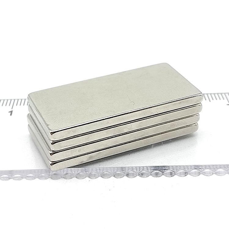 Neodymium Iron Boron Square Magnet, Strong F60x20x2-10 Magnetic Block