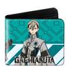 GACHIAKUTA Anime Foldable Leather Wallet Short Purse