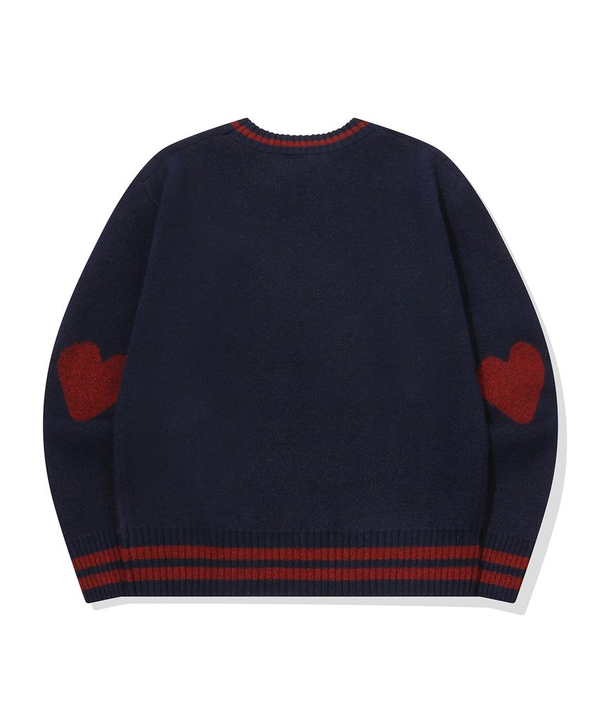 CPGN STUDIO Love Bloom Pullover Knit Navy