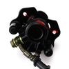 160mm Kart Hidrolik Disk Fren Kiti Ayak Pedalı 168cc Kart ATV Arazi Aracı Dört Tekerlekli Pit Aksesuarları için