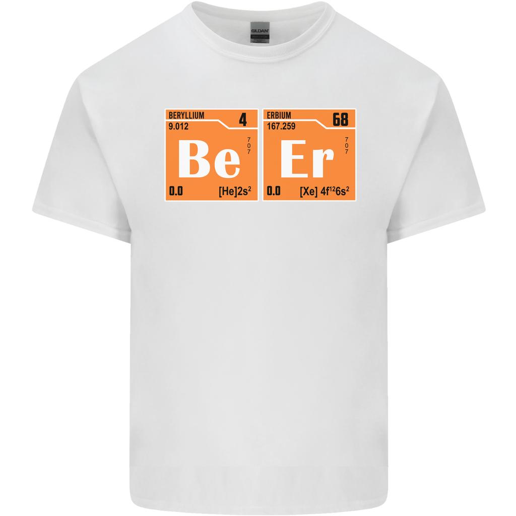 Beer Periodic Table Chemistry Geek Funny Unisexs Light Cotton TShirt