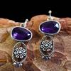 Indian Tribal Personality Dangle Drop Earrings Resin Stone Boho Ethnic Vintage Hanging   For Women Jewelry