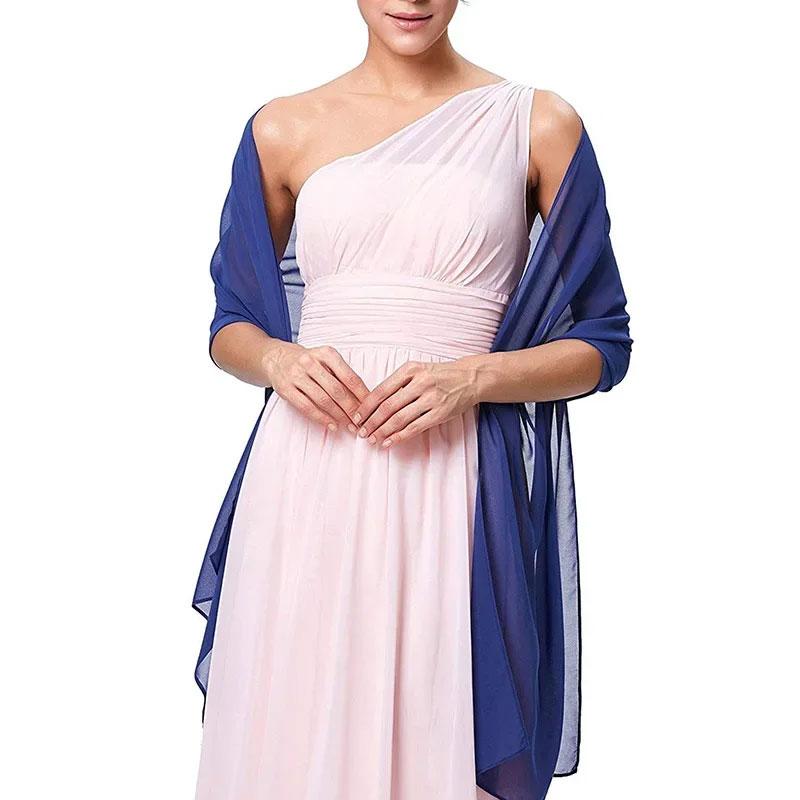 1Pc Solid Color Fashion Neck Protection Scarf Versatile Scarf Texture 160cm Shawl Long Scarf