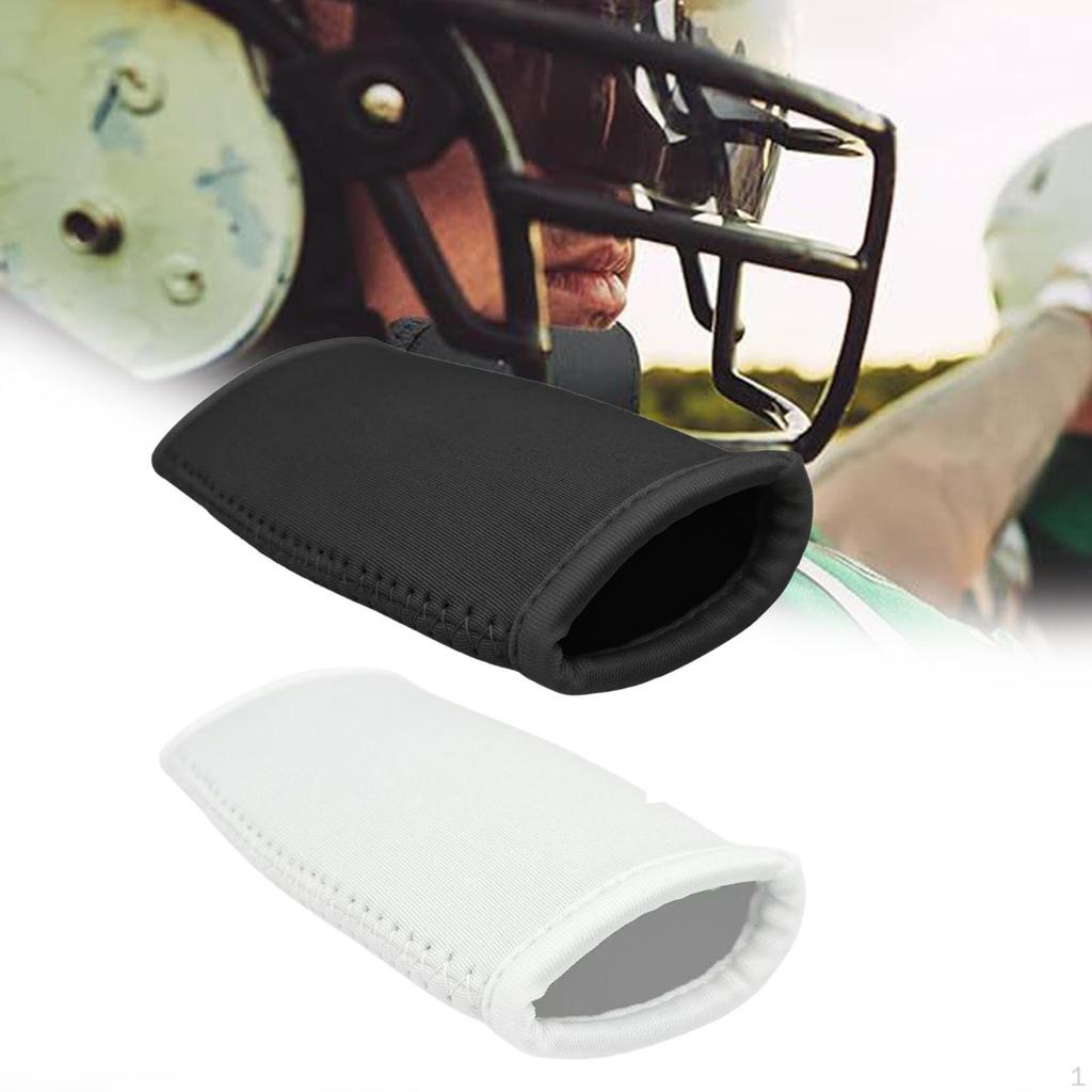 Balení 2 chráničů brady na fotbalovou helmu, Popruh pro The