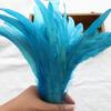 50Pcsdiy Handmade Feathers Long Feathers Off White Purple Tail Jewelry Accessories Mask Handicrafts Clothing Accessories