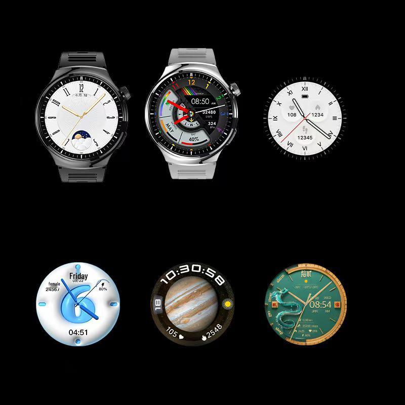 2025 Best-Selling Black Tech Multifunctional Waterproof Sports Watch with True Heart Rate Monitoring