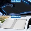 Car UV Protection, Front Windshield, Foldable Sunshade, Summer Protection Items, Car Heat Insulation and Preservation Function