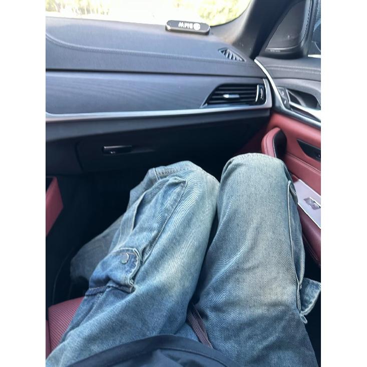 

Минималистичные мужские универсальные молодежные модные джинсы, новые свободные прямые летние брюки, мужской темпераментный тренд 3XL