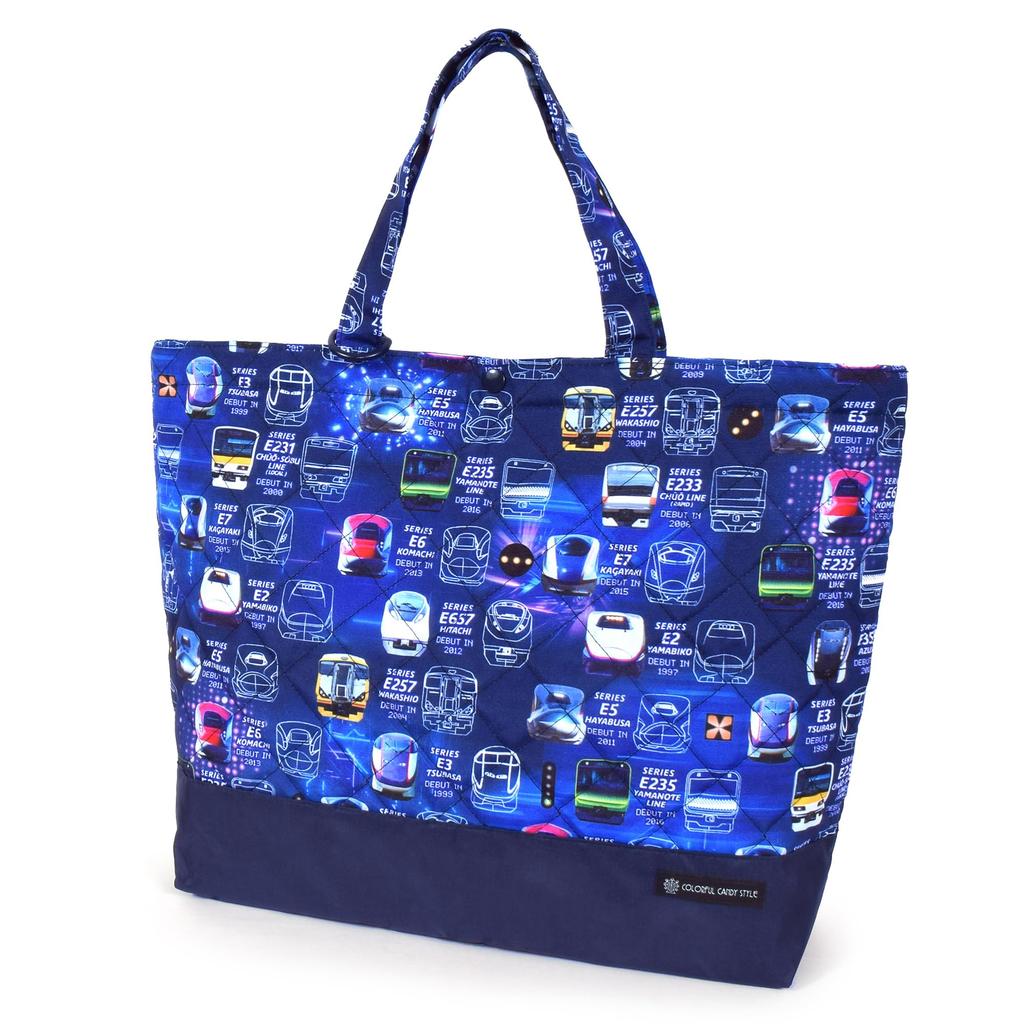 COLORFUL CANDY STYLE Entrance Quilted Lesson Bag Shoe Drawstring Gym Clothes Lunch Cup Small Item and School Bag Train Face Cool for NU105100 6-Piece