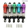 2PCS 1/16 RC Car Oil Shock Absorber Damper Metal RC Car Upgrade Parts Accessories For SCY 16101 16102 16103
