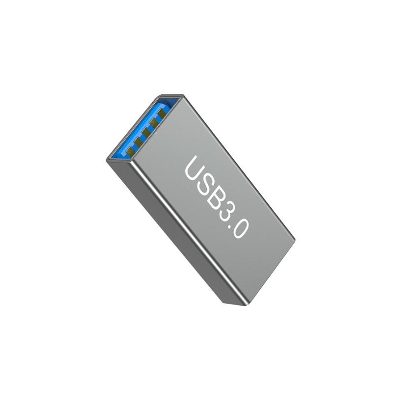 

USB3.0 Female Coupler USB3.0 Female To Female Connectors For Highly Speed Data Transfer And Charging Aluminum Shell 1
