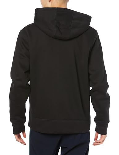 Amazon Essentials Men's Zip-Up Fleece-Lined Hoodie, Black, Size 2XL