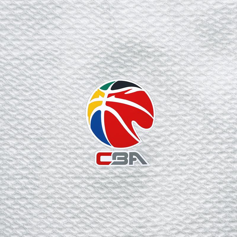 Li Ning CBA Series Simple Print Casual Comfortable Versatile Retro Hooded Long Sleeve Sweatshirt Unisex Sweatshirt White-Birch-Gray AWDVF69-2