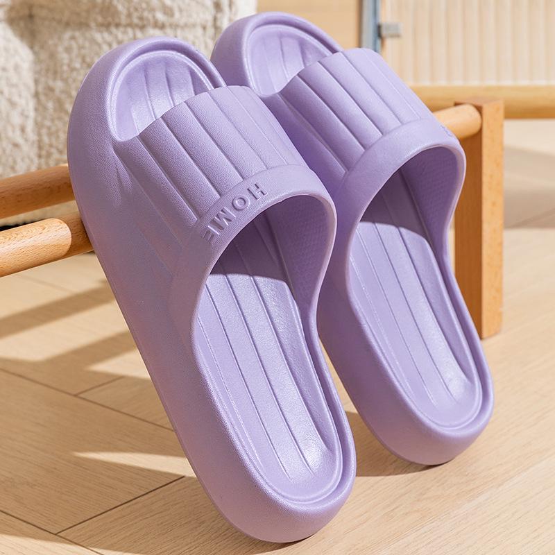 Unisex EVA Bathroom Slippers: Comfortable Indoor Sandals for Couples