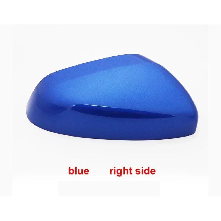 

For MG ZS / Roewe RX3 Replace Car Outside Reverse Mirrors Cover Cap Wing Door Side Mirror Housing Shell Color Painted 1pcs blue right