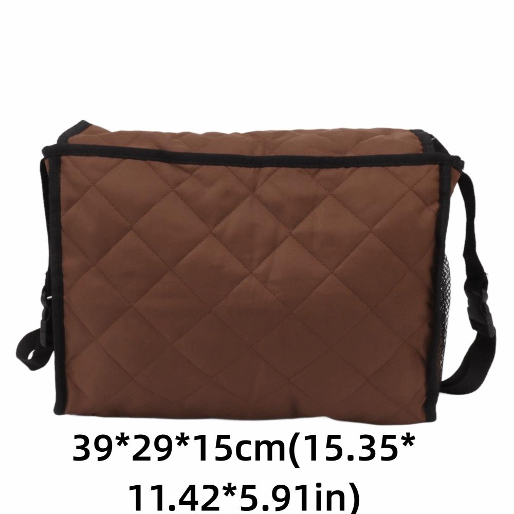 

Durable Wheelchair Back Pouch Quilted Cotton Walker Backpack Bag Manual Wheelchairs