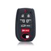 7 Buttons Silicone For Toyota Sienna Rav4 Venza Mirai Hybrid Vehicles Alphard Previa Voxy Car Remote Key Cover Case Accessories
