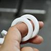 10/20Pcs White POM Bushing Washer M3 M4 M5 M6 M8 M10 Insulated Plastic Gasket Round Hollow Unthread Standoff Spacer Sleeve