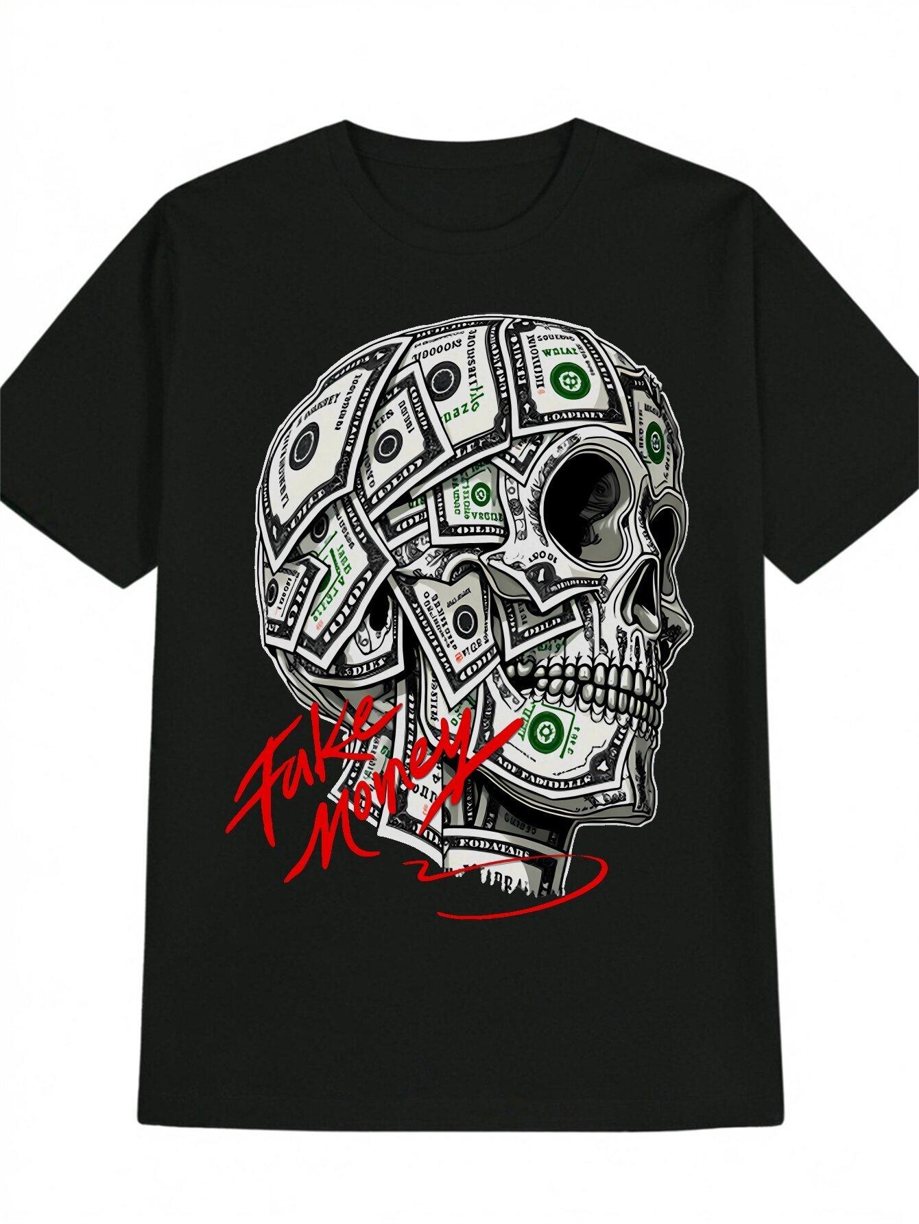 1pc Casual Crew Neck T-shirt S