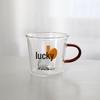 OLOEY Kids Heat-Resistant Double-Wall Glass Cup