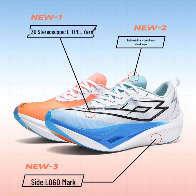 LOTTO Men's Pro Racing Carbon Plate Running Shoes
