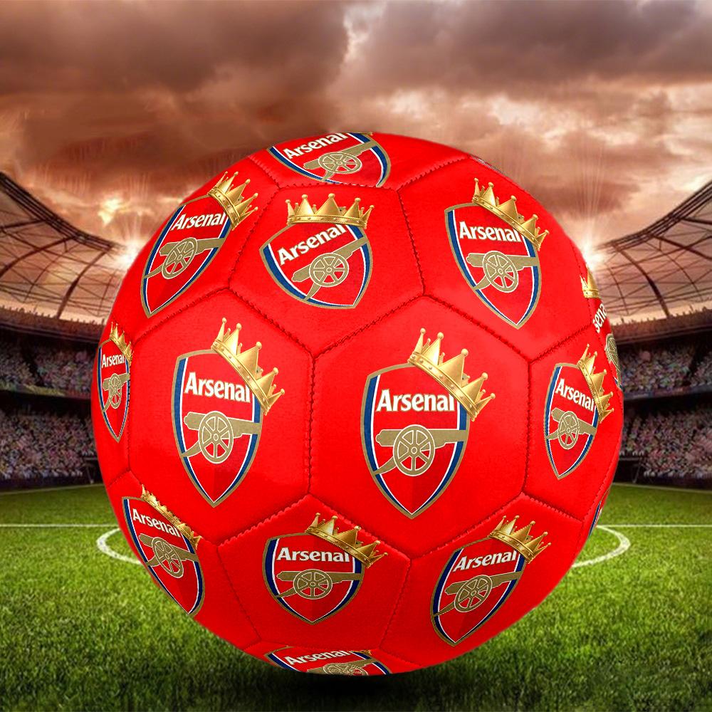 Football team.C Print Size 5 Soccer Ball, Standard Match Football for Sports Game and Team Practice, Ideal Gift for Soccer Fans